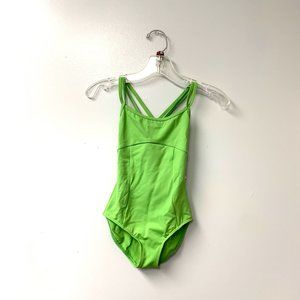 Block Microlux Leotard, Child Size Medium 8-10, Apple Green 🍏, NWT